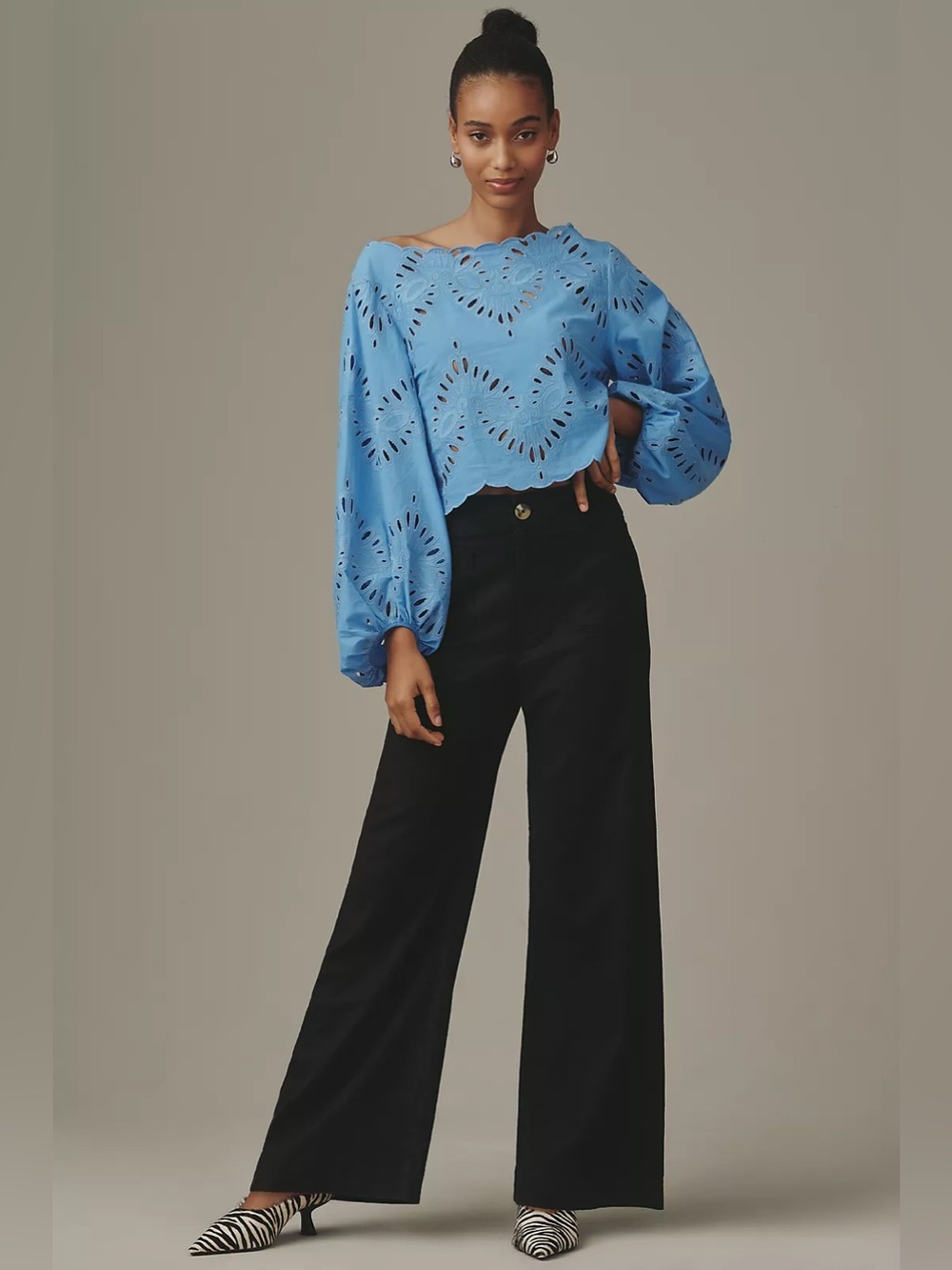 ANTHROPOLOGIE | Maeve Colette linen pant | size 32